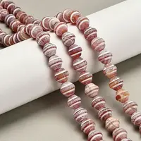 Dyed Natural Weathered Agate Beads Strands