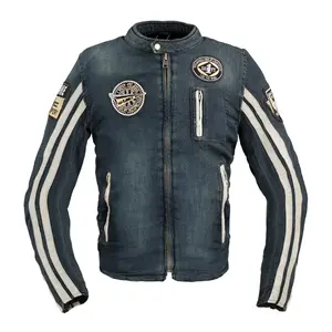 Pánská moto bunda W-TEC Wildone modrá L