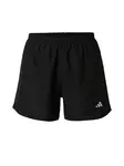 ADIDAS PERFORMANCE Športové nohavice 'Run it'  čierna / biela