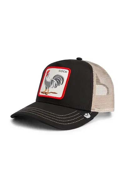 Čepice s kšiltem ze směsi bavlny Goorin Bros Rooster Trucker