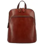 Dámsky kožený batoh hnedý - Katana Naira
