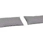 Set polštářů (2 ks) Dezra S-POL, šedo-bílý vzor