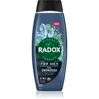 Radox Feel Energised sprchový gel pro muže 2 v 1 450 ml