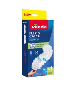 Vileda Flex&Catch prachovka s krátkou rukojetí 1 ks
