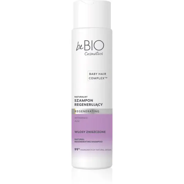 beBIO Baby Hair Complex Regenerating regenerační šampon pro slabé a poškozené vlasy 300 ml
