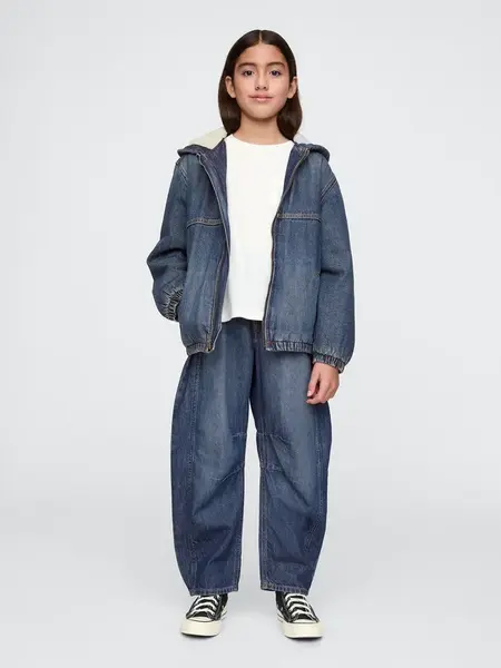 GAP Dívčí Dětské džíny Horseshoe 627634-00 Velikost: 8