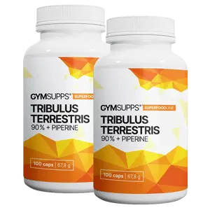 Gymsupps Tribulus Terrestris 90% s Piperinem 100 kapslí 1+1