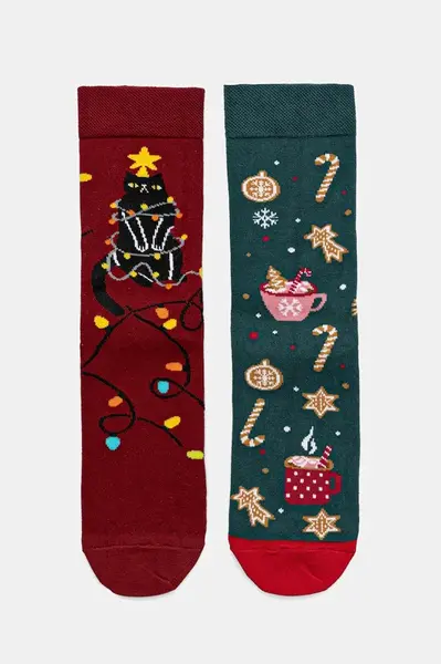 Bavlněné ponožky Medicine 2-pack více barev