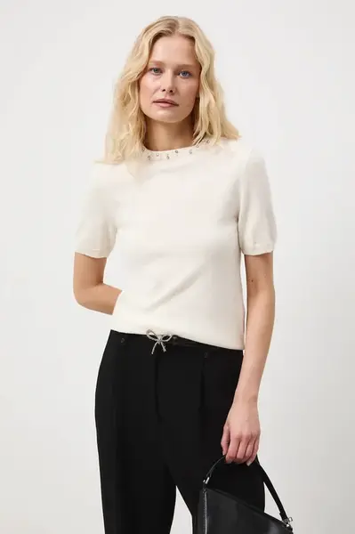 Tričko Medicine dámské, béžová barva