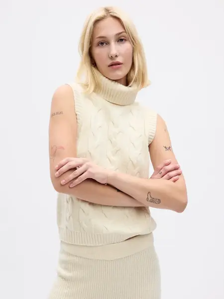 GAP Pletený top s rolákem - Dámské