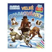 JIRI MODELS Velké omalovánky Doba ledová 1 ks