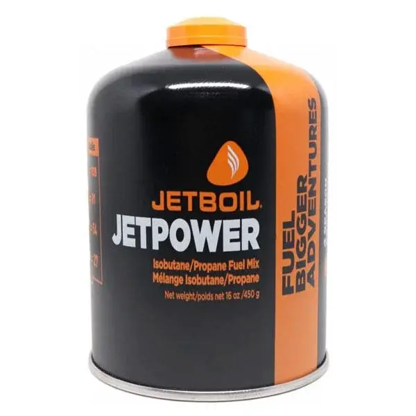 Jetboil JETPOWER FUEL - 450GM Plynová kartuša, oranžová, veľkosť