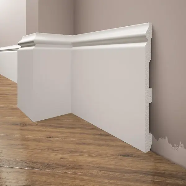 Podlahová lišta Elegance LPC-33-101 bílá mat