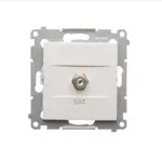DASF1/11 Zásuvka pre satelitnú anténu biely