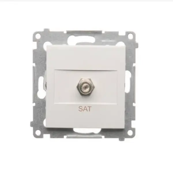 DASF1/11 Zásuvka pre satelitnú anténu biely