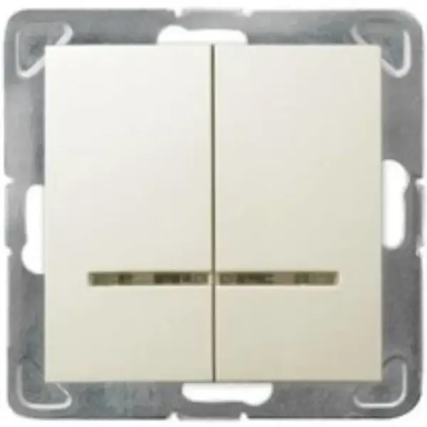 Vypínač dvojitý ŁP-2YS/M