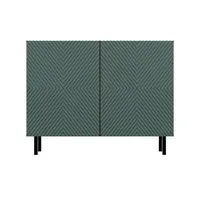 Komoda Kama 2D čtvercové artisan/zelená