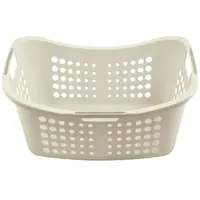 Koš na čisté prádlo victor 50l 208494 krémová