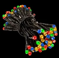 Vianočné svetielka LED 100l 13/21/bat zew.pg.+Tm. Multi