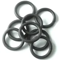 Krúžky na záves čierne