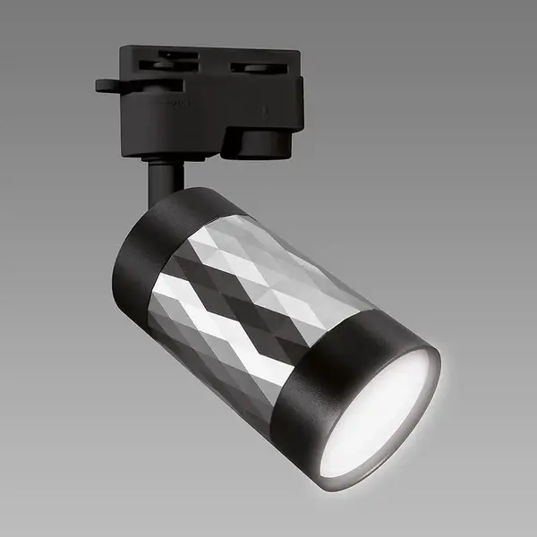 Stropné svietidlo do koľaj. systému PIANO TRA GU10 strieborné/čierne 04092 K1