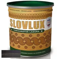 Slovlak Slovlux Tenkovrstvová lazúra Palisander 4,45 l