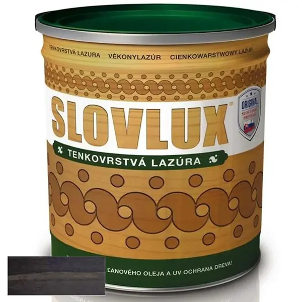 Slovlak Slovlux Tenkovrstvová lazúra Palisander 4,45 l