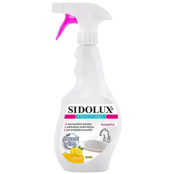 Sidolux Professional na kúpeľne - aktívna pena 500 ml