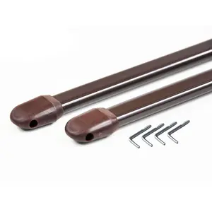 Teleskopická vitrážová tyč hnedá 100-180 cm