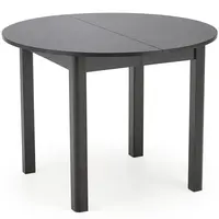 Stůl Ringo 102x142 talíř/mdf – černá