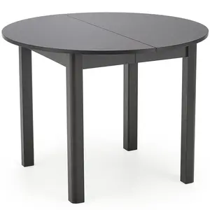 Stůl Ringo 102x142 talíř/mdf – černá