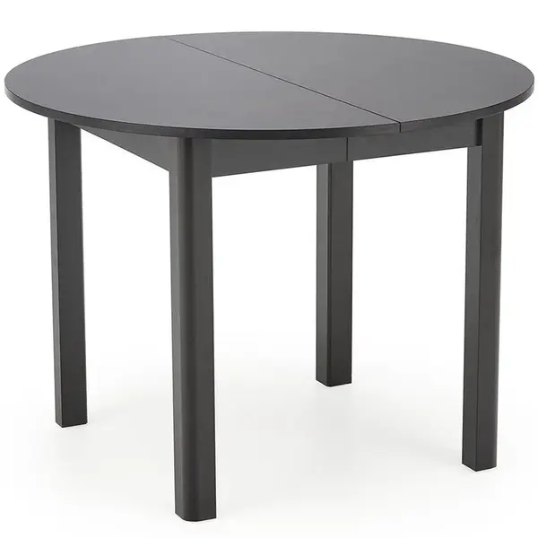 Stůl Ringo 102x142 talíř/mdf – černá