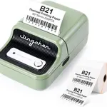 Niimbot B21 Smart 1AC19031602 tiskárna štítků, zelená + role štítků