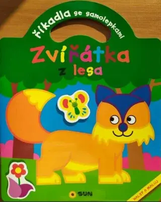 Říkadla se samolepkami - Zvířátka z lesa (Defekt)