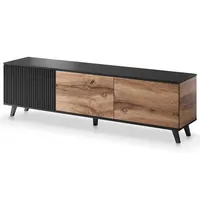 TV stolík -2 Random wotan/čierna