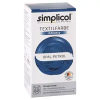 Simplicol farba na textil Petrolejová modrá 150 ml + 400 g