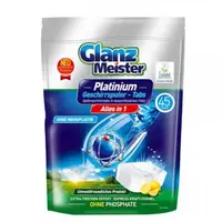 Glanz Meister Eko Platinum tablety do umývačky riadu 45 ks