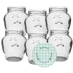 Zavařovačky to-106 ml bal 6 ks+ víčko fi 53