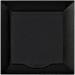 Zásuvka 2P+PE ip44 Medium černá