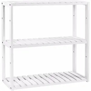 Regál biely 60x15x55