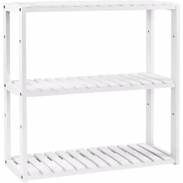 Regál biely 60x15x55