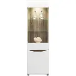 Vitrína Lionel Li06 Dub S./ Biela