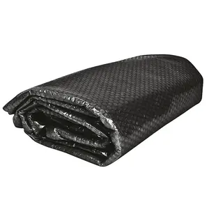 Solární plachta pro bazén 4,57m černá