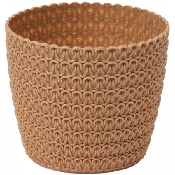 Obal na kvety Magnolia Jersey Eco 14x12 cm svetlohnedý