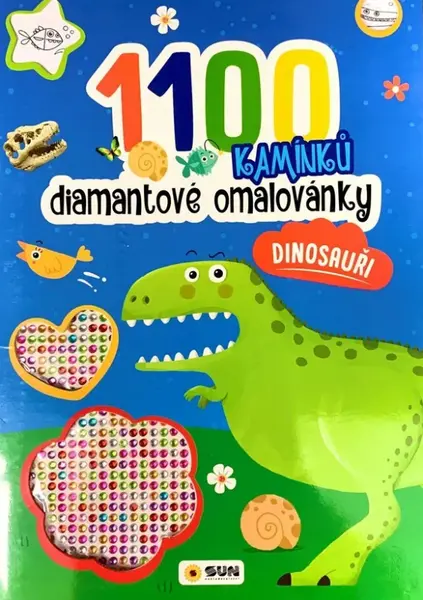Diamantové omalovánky Dinosauři (Defekt)