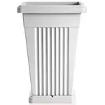 Kvetináč Piramide biely