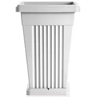 Kvetináč Piramide biely