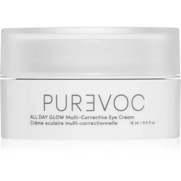 WONDERSKIN PUREVOC All Day Glow Eye Cream očný krém na korekciu tmavých kruhov a vrások 15 ml