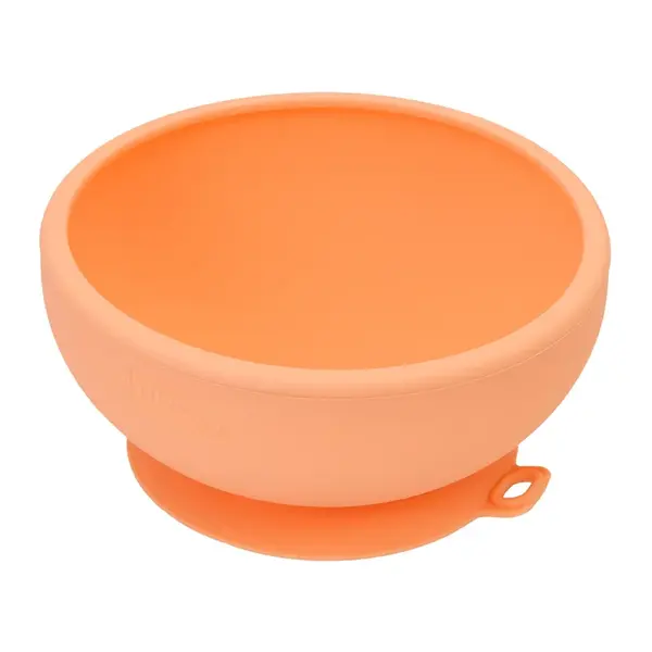 Lurch dětská silikonová miska apricot (00280031