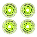 Náhradní kolečka na kolečkové brusle WORKER TriGo Skate 64mm zelená